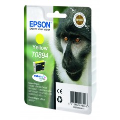 Epson Monkey Cartucho T0894 amarillo, Amarillo, Tinta a base de pigmentos, 3,5 ml, 1 pieza(s)