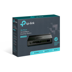 Switch TP-Link TL-SF1016D 16 Puertos/ RJ-45 10/100 | APLIUM