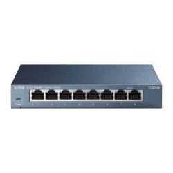 8 port Gigabit Switch, metal, | APLIUM