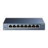8 port Gigabit Switch, metal, | APLIUM