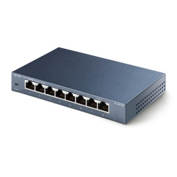 8 port Gigabit Switch, metal, | APLIUM