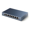 8 port Gigabit Switch, metal, | APLIUM