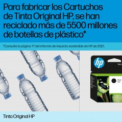 HP Cartucho de tinta original 950XL de alta capacidad negro, Alto rendimiento (XL), Negro, Tinta a base de pigmentos, 53 ml, 1 p