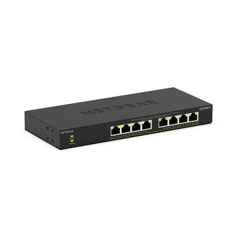 8-PORT POE GIGABIT UNMANAGED SWITCH GS3