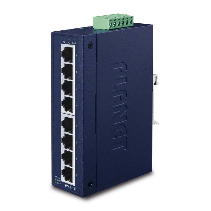 PLANET ISW-801T switch No administrado L2 Fast Ethernet (10/ | APLIUM