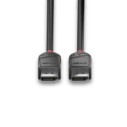 Lindy 36490 - 0.5M Displayport 1.2 Cable, | APLIUM