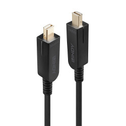 Lindy 38481 cable DisplayPort 20 m Mini DisplayPort Negro | APLIUM