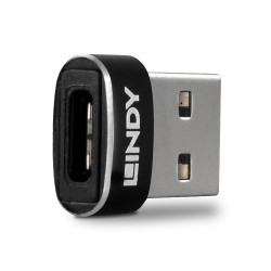 Lindy 41884 cambiador de género para cable USB Type-A USB Ty | APLIUM