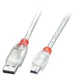 Lindy 41781 - Usb 2.0 Cable A/Mini-B 0,5M | APLIUM