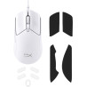HyperX Pulsefire Haste 2: ratón gaming (blanco) | APLIUM