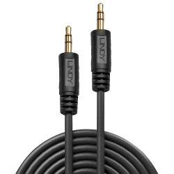 Lindy 35644 cable de audio 5 m 3,5mm Negro | APLIUM
