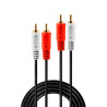 Lindy 35661 cable de audio 2 m 2 x RCA Rojo, Blanco | APLIUM