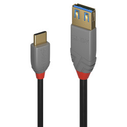 Lindy 36895 - 0.15m USB 3.2 Type C to A | APLIUM