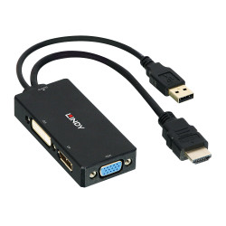 Lindy 38182 - HDMI to DisplayPort, DVI & | APLIUM