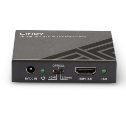 Lindy 38203 convertidor de audio Negro | APLIUM