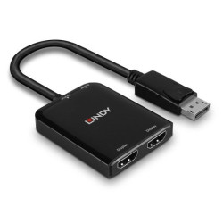 Lindy 38433 - DisplayPort to 2 Port HDMI | APLIUM
