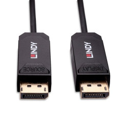 Lindy 38522 cable DisplayPort 20 m Negro | APLIUM