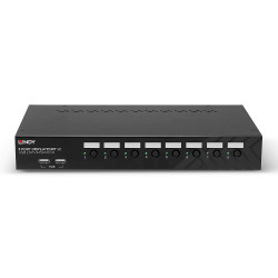 Lindy 39540 - 8 Port DisplayPort 1.2, USB | APLIUM