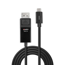Lindy 43341 - 1m USB Type C to DP 8K60 | APLIUM