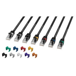 Lanview - CAT6A UTP 3m Black LSZH, - Ref. LV-UTP6A03B | APLIUM