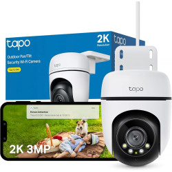 TP-Link - Tapo Outdoor Pan/Tilt - Ref. TAPO C510W | APLIUM