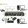 Idata Dp-Kvm2 Kvm Switch Black | APLIUM