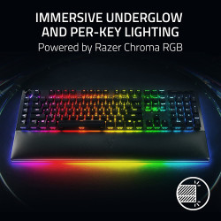 Teclado Razer Blackwidow V4 Pro Green Switch (USA) (RZ03-046 | APLIUM