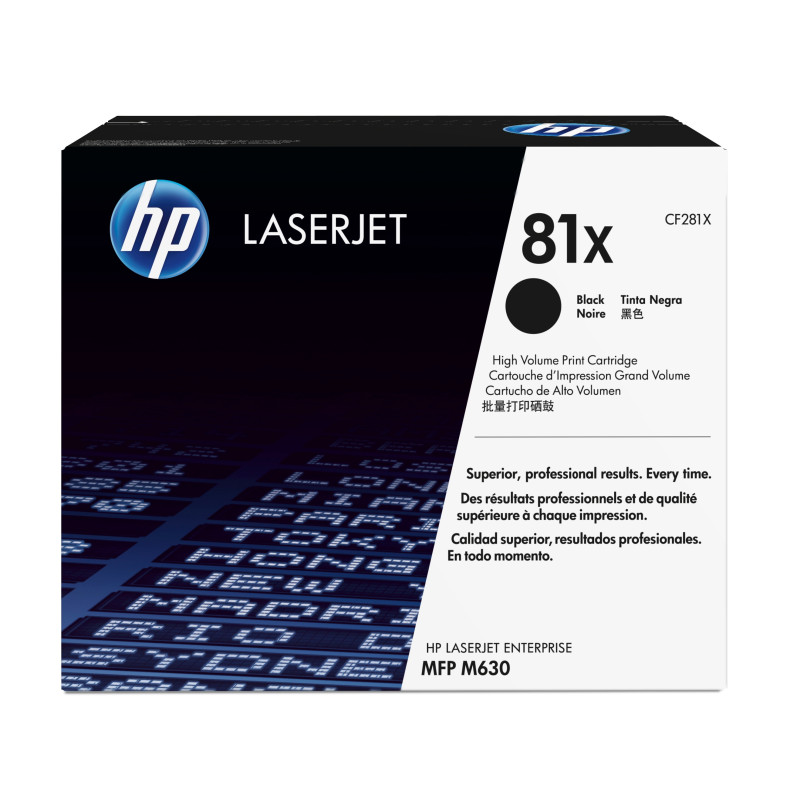 HP 81X High Yield Blck Ori LasJet Toner