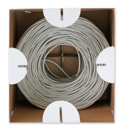 Techly ITP8-FLU-0305 - Networking Cable Grey 305 M | APLIUM