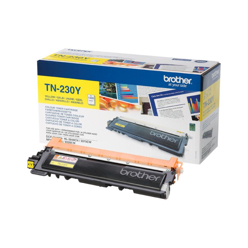 Toner/TN230 Yellow Toner Cartridge LED