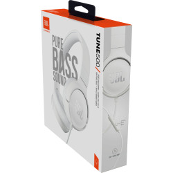 Auriculares JBL Tune 500/ con Micrófono/ Jack 3.5/ Blancos | APLIUM