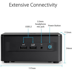 Asus Nuc RNUC13L3HV500002I (TALL) Liberty Canyon Raptor Lake | APLIUM
