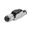 Lindy 62411 conector RJ45 Negro, Plata | APLIUM