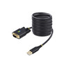 10ft/3m USB to RS232 Serial Adapter