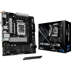Placa Asrock H810M-X WIFI,INTEL,1851,H810,2DDR5,128GB,VGA+HD | APLIUM