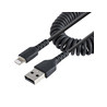 50cm/20in USB to Lightning Cable Coiled