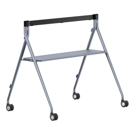 Floorstand with shelf for