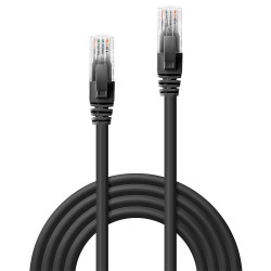 Lindy 48077 - 1M Cat.6 U/Utp Cable, Black | APLIUM