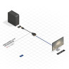 Lindy 41004 - Dp To Dvi-D Adapter Basic | APLIUM