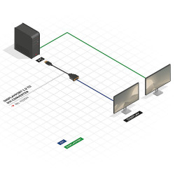 Lindy 41004 - Dp To Dvi-D Adapter Basic | APLIUM