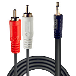 Lindy 35681 - Audio Cable 2Xphono 3,5 Mm /2M | APLIUM