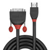 Lindy 36270 - 0,5M Hdmi To Dvi Cable, Black | APLIUM