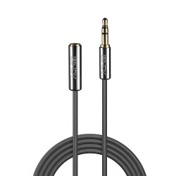 1M 3.5Mm Audio Cable, Cromo | APLIUM