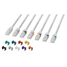 Lanview - CAT6A UTP 0,5m White LSZH, - Ref. LV-UTP6A005W | APLIUM