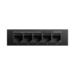 Strong SW5000M switch Gigabit Ethernet (10/100/1000) Negro | APLIUM