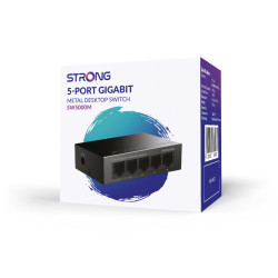 Strong SW5000M switch Gigabit Ethernet (10/100/1000) Negro | APLIUM
