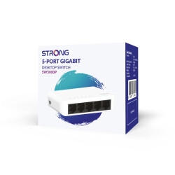 Strong SW5000P switch Gigabit Ethernet (10/100/1000) Blanco | APLIUM