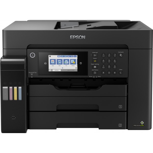 Epson EcoTank ET-16650, Inyección de tinta, Impresión a color, 4800 x 1200 DPI, A3, Impresión directa, Negro