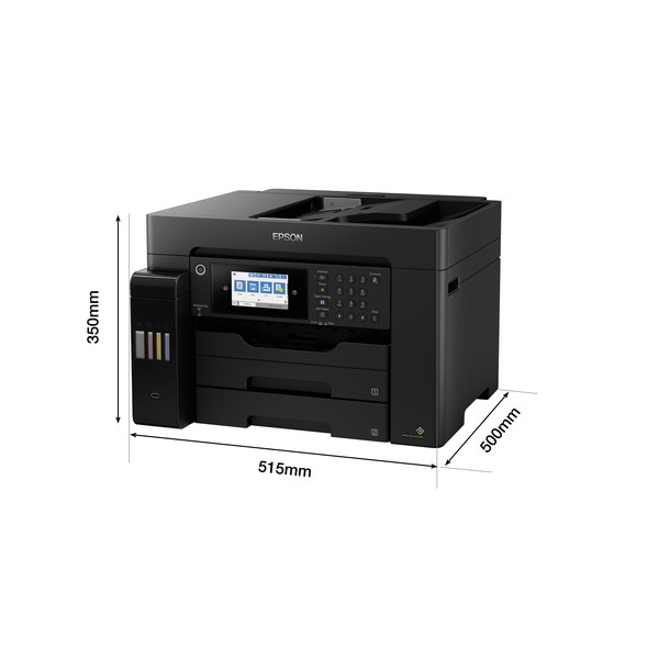 Epson EcoTank ET-16650, Inyección de tinta, Impresión a color, 4800 x 1200 DPI, A3, Impresión directa, Negro