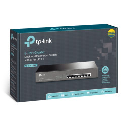 Switch TP-Link TL-SG1008MP 8 Puertos/ RJ-45 10/100/1000 PoE | APLIUM